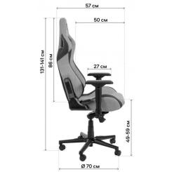 Кресло игровое GT Racer X-8005 Dark Blue/Black Фото 9