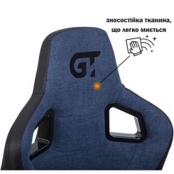 Кресло игровое GT Racer X-8005 Dark Blue/Black Фото 4