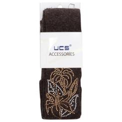 Колготки детские UCS Socks с цветами из страз Фото 1