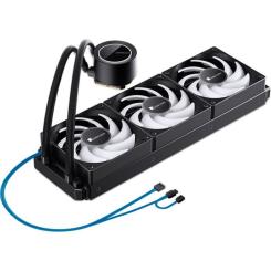 Система жидкостного охлаждения JONSBO TG-360 Black Фото 7