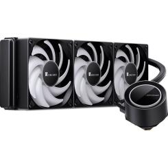 Система жидкостного охлаждения JONSBO TG-360 Black Фото 8