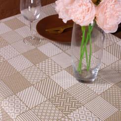 Скатерть MirSon Жаккард №301 Jacquard Olive 140x300 см Фото 1