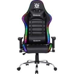 Кресло игровое Defender Ultimate RGB Black Фото 1
