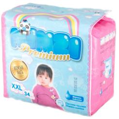 Подгузники Mimzi XXL 15+ кг 34 шт. (MPXXL34) Фото 10