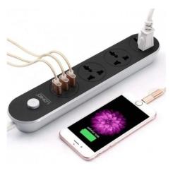Сетевой фильтр питания LDNIO SC3301, 3 роз+3USB Фото 4