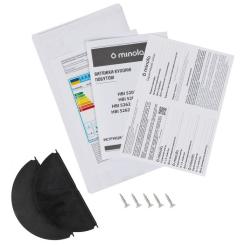 Вытяжка кухонная Minola HBI 52622 BL GLASS 700 LED Фото 8