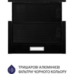 Вытяжка кухонная Minola HTL 5214 BLF 700 LED Фото 2