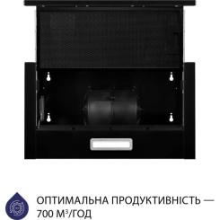 Вытяжка кухонная Minola HTL 5214 BLF 700 LED Фото 3