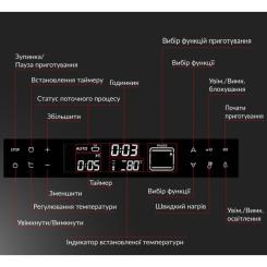 Духовой шкаф Weilor FTO6F11BK Фото 9