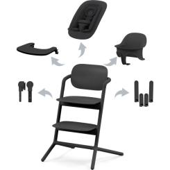 Стульчик для кормления Cybex Lemo 4в1 Stunning Black Фото