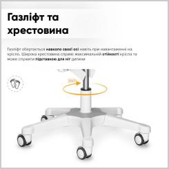 Парта с креслом ErgoKids TH-330 W/G + Y-208 G Фото 11