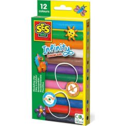 Пластилин Ses ВЕСЕЛАЯ ЛЕПКА (12 цветов) Фото