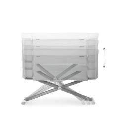 Кроватка Hauck Face to Me 2 Melange Grey Фото 1