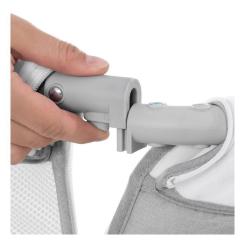 Кроватка Hauck Face to Me 2 Melange Grey Фото 8