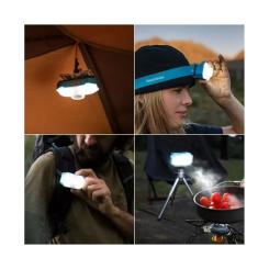 Фонарь Naturehike NH18T001-A Блакитний Фото 3