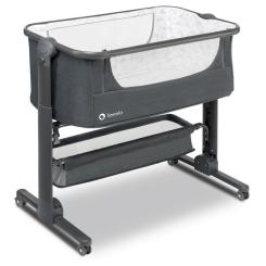 Кроватка Lionelo приставне Timon Grey Фото