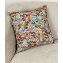 Наволочка Прованс декоративная 45х45 см MixPrint 504 зигзаг Фото
