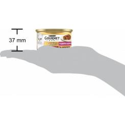 Влажный корм для кошек Purina Gourmet Gold. Подвійне задоволення з качкою та індичкою 85 Фото 3