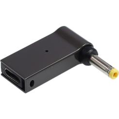 Переходник ХОКО USB-C to DC 5.5x2.5mm 100W Фото 2