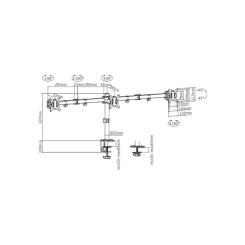 Кронштейн Gembird MA-D3-01 Фото 1