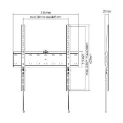 Кронштейн Gembird WM-55F-02 Фото 1