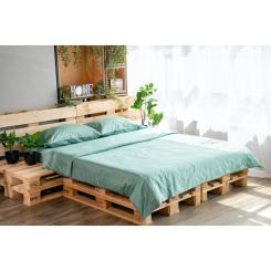 Наволочка Ardesto Mix&Match 50х70см сатин, шалфей Фото 9