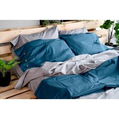 Простынь Ardesto Mix&Match сатин 240х260 см океан Фото 9