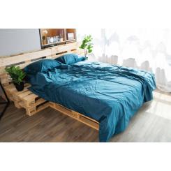 Простынь Ardesto Mix&Match сатин 240х260 см океан Фото 6