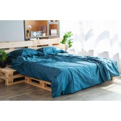 Простынь Ardesto Mix&Match сатин 240х260 см океан Фото 7