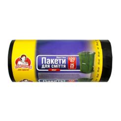 Пакеты для мусора Помічниця 120 л 25 шт. Фото