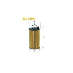 Фильтр масляный Wixfiltron WL7496 Фото