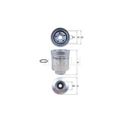 Фильтр топливный Champion KC389D Фото