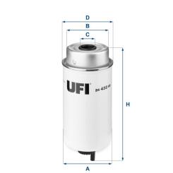 Фильтр топливный UFI 24.432.00 Фото