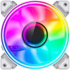 Кулер для корпуса Gamemax Dual Ring Infinity WH Фото 1