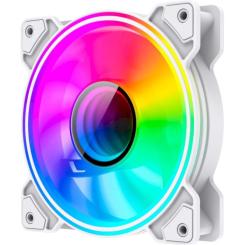 Кулер для корпуса Gamemax Dual Ring Infinity WH Фото 2