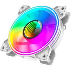 Кулер для корпуса Gamemax Dual Ring Infinity WH Фото 3