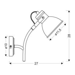 Бра Candellux 91-72122 ZUMBA Фото 1