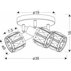 Спот Candellux 98-23506 DUBAI Фото 2