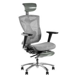 Кресло игровое Barsky Game Mesh Grey Фото