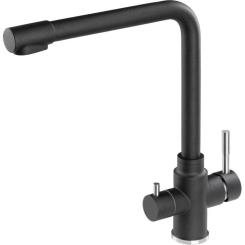 Смеситель GRANADO Badalona LUX black shine Фото