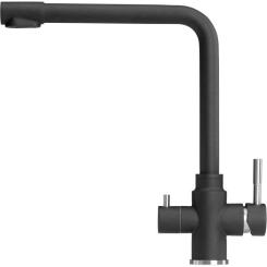 Смеситель GRANADO Badalona LUX black shine Фото 1