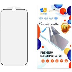 Стекло защитное Drobak Matte Ceramics Apple iPhone 15 Pro Фото