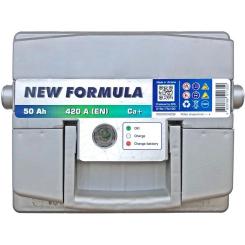 Аккумулятор автомобильный NEW FORMULA 50Ah Ев (-/+) 420EN Фото 3