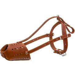 Намордник для собак Collar (доберман) коричневий Фото 1