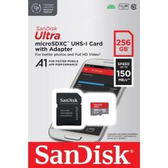 Карта памяти SanDisk 256GB microSDXC class 10 UHS-I Ultra Фото 4