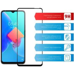 Стекло защитное ACCLAB Full Glue Tecno Spark 8C Фото 2