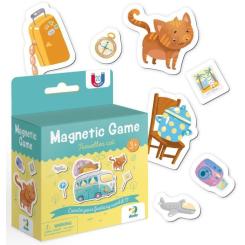Обучающий набор DoDo Магнітна гра Котик-мандрівник Фото 1