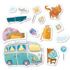 Обучающий набор DoDo Магнітна гра Котик-мандрівник Фото 2