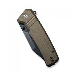 Нож Civivi Bhaltair Black Blade Dark Micarta Фото 3