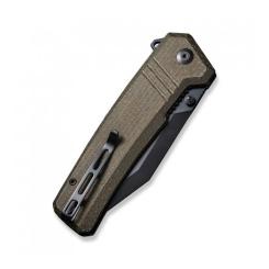 Нож Civivi Bhaltair Black Blade Dark Micarta Фото 4